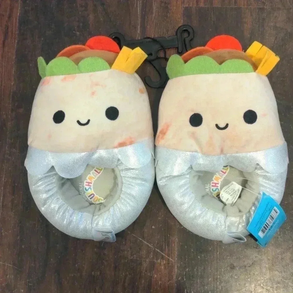 Squishmalows Toddler & Kids Bernardo the Burrito Slippers